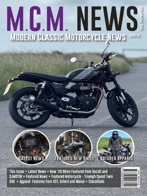 Title details for Modern Classic Motorcycle News by Modern Classic Motorcycle News - Available